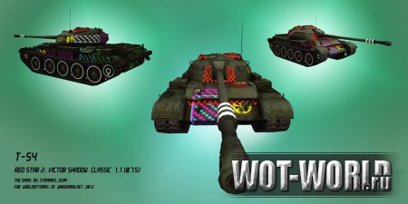 Шкурки с зонами пробития для World Of Tanks 0.9.5