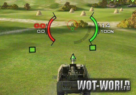 Углы горизонтальной наводки (УГН) для WOT 9.14 и 9.14 Углы горизонтальной наводки (УГН) для WOT 9.14 и 9.14
