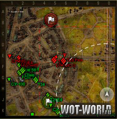 HD миникарта с подписями техники для WoT 9.14 и 9.14 HD миникарта с подписями техники для WoT 9.14 и 9.14