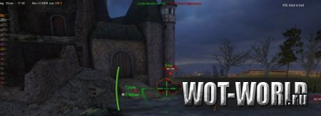 Новый аркадный и снайперский прицел «Green Edition» для WoT 9.14 и 9.14 и 0.8.6