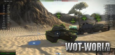 Новый набор прицелов  Mj&#246;lnir v1.3 для WoT 9.14 и 9.14